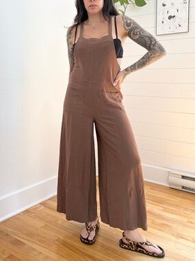 Easel linen blend jumpsuit
